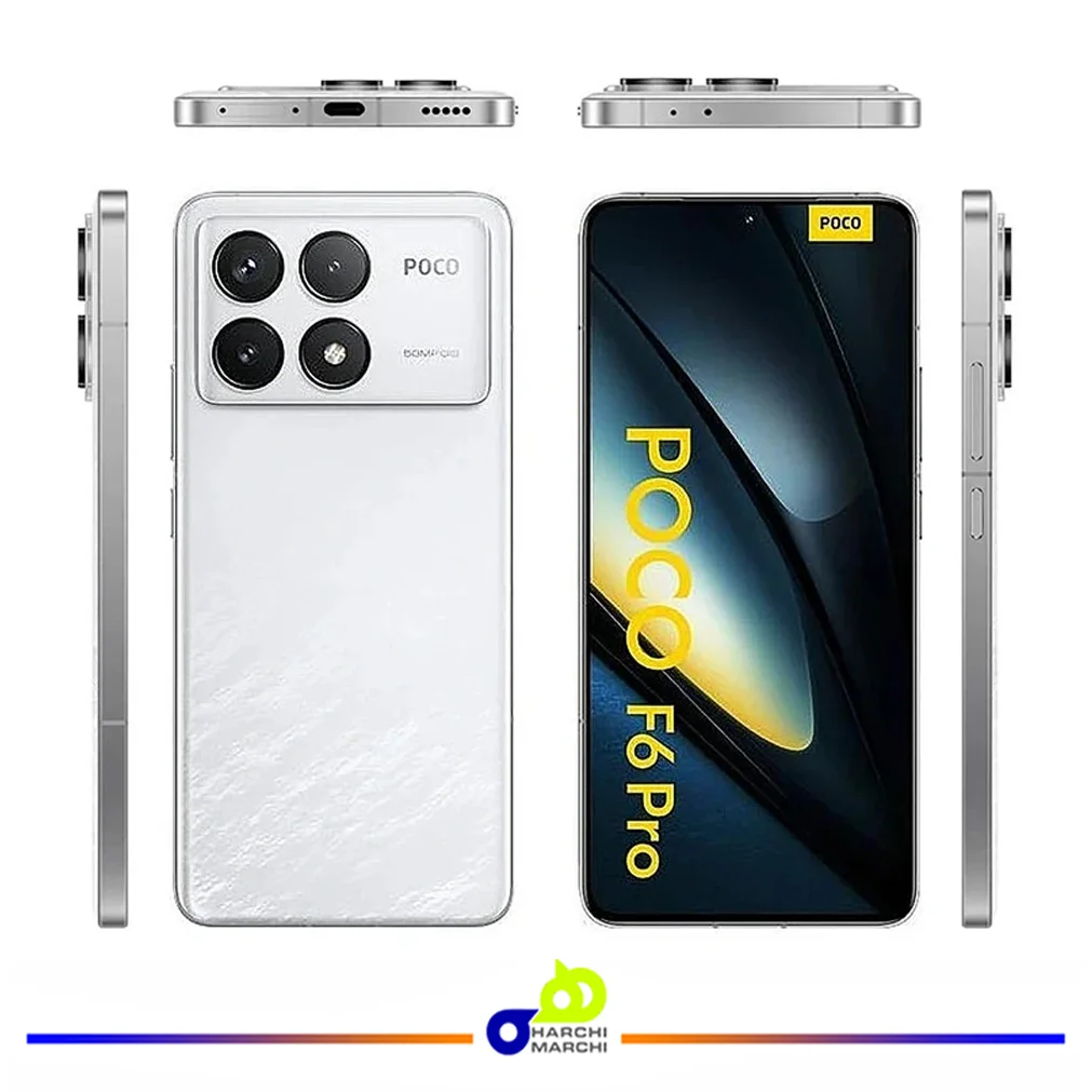 گوشی موبایل شیائومی مدل Poco F6 Pro دو سیم کارت ظرفیت 512 گیگابایت و رم 12 گیگابایت