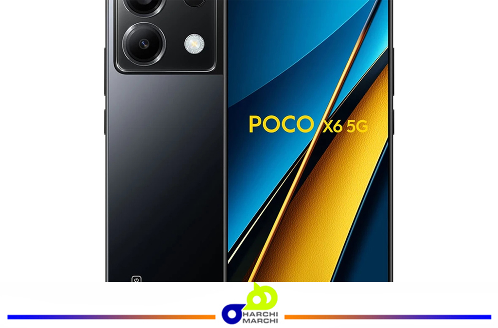 گوشی موبایل شیائومی مدل Poco X6 5G دو سیم کارت ظرفیت 256 گیگابایت و رم 12 گیگابایت