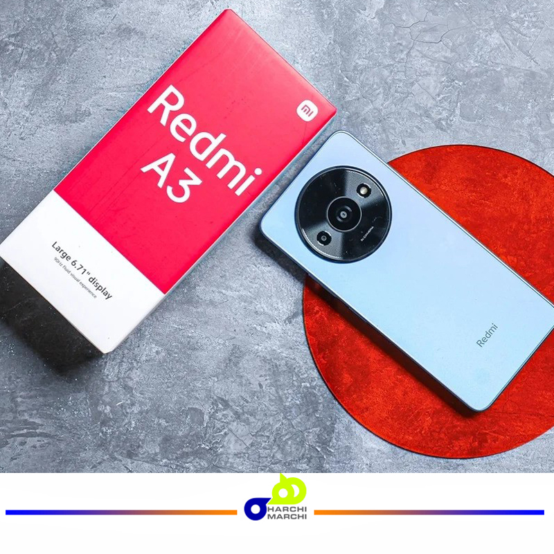 گوشی موبایل شیائومی مدل Redmi A3 دو سیم کارت ظرفیت 64 گیگابایت و رم 3 گیگابایت