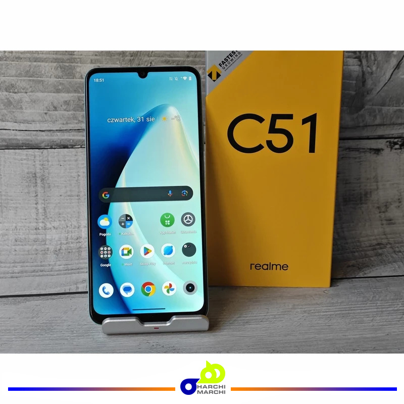 گوشی موبایل ریلمی مدل C51 دو سیم کارت ظرفیت 128 گیگابایت و رم 4 گیگابایت