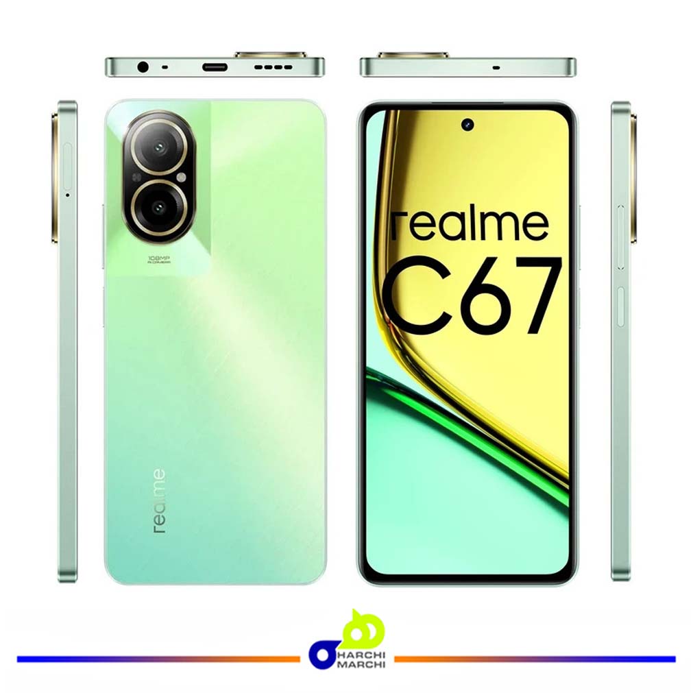 گوشی موبایل ریلمی مدل C67 4G دو سیم کارت ظرفیت 256 گیگابایت و رم 8 گیگابایت