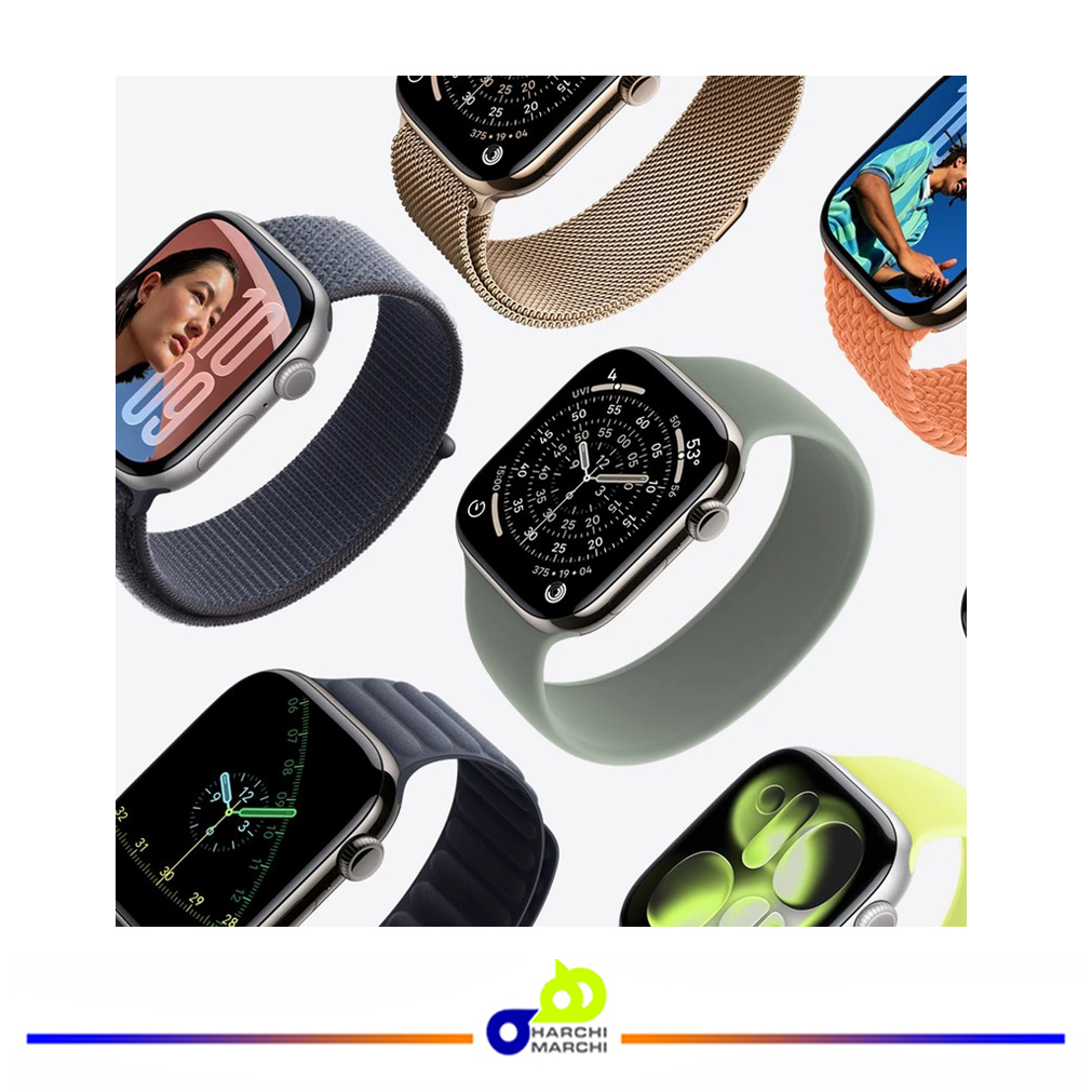ساعت هوشمند 46 میلی متری اپل مدل Series 11 Aluminum Case با بند سیلیکونی