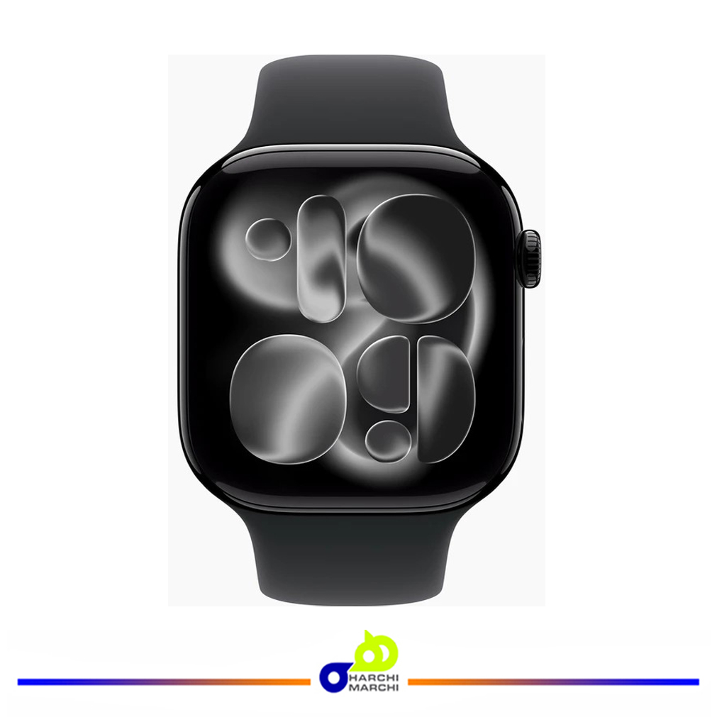 ساعت هوشمند 46 میلی متری اپل مدل Series 11 Aluminum Case با بند سیلیکونی