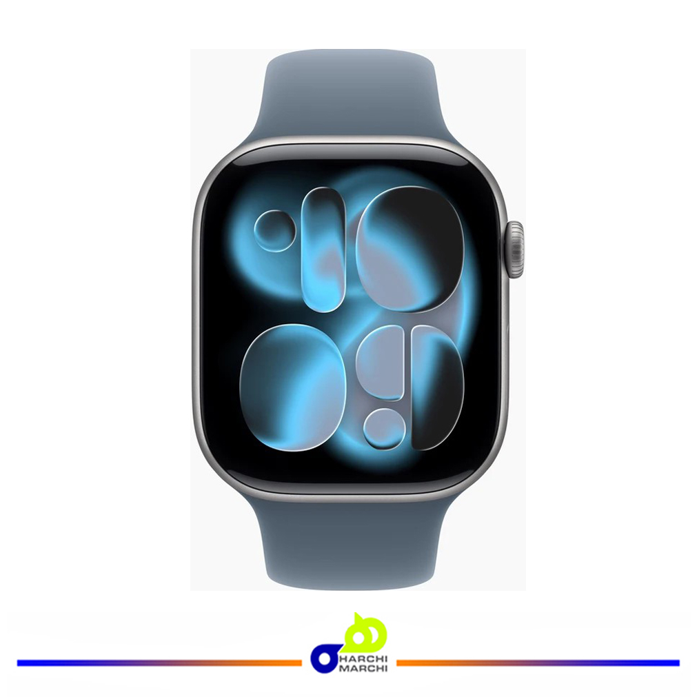 ساعت هوشمند 46 میلی متری اپل مدل Series 11 Aluminum Case با بند سیلیکونی