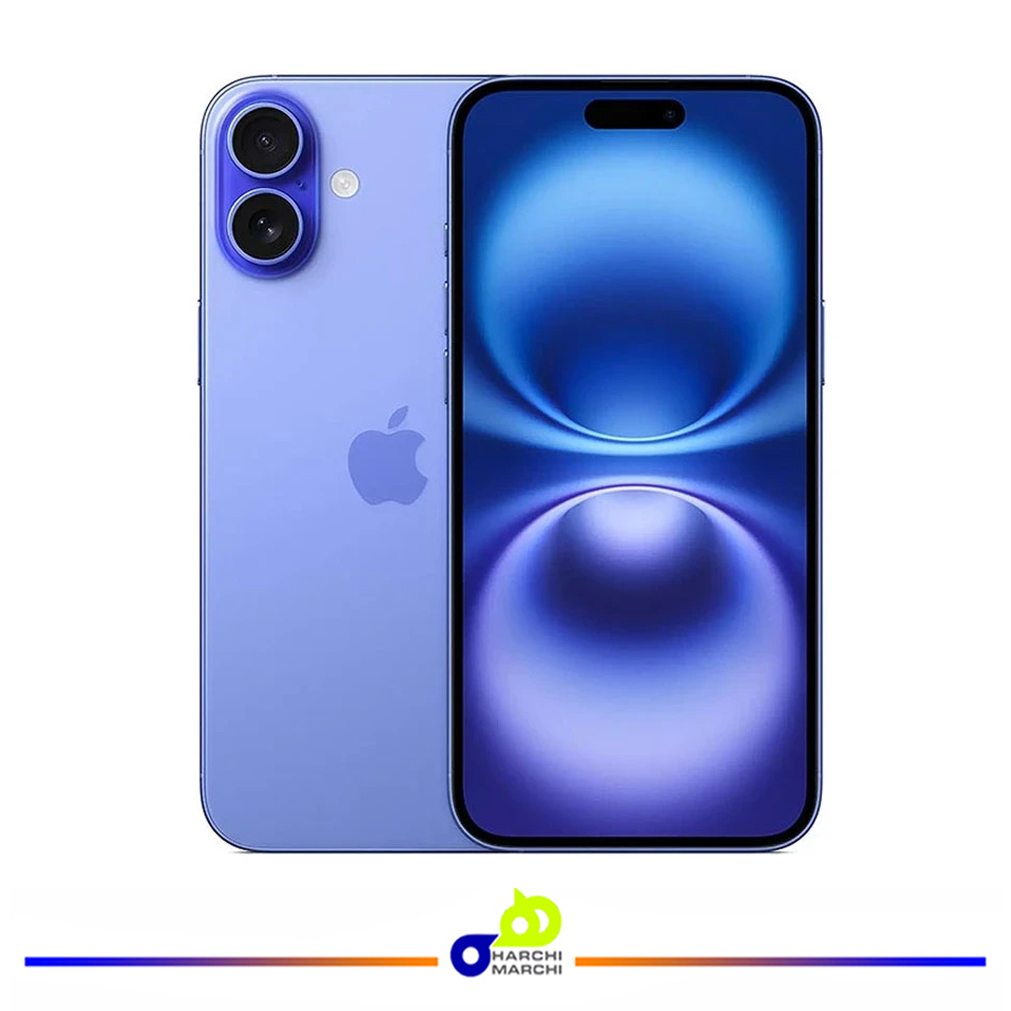 گوشی موبایل اپل مدل iPhone 16 CH دو سیم کارت ظرفیت 256 گیگابایت و رم 8 گیگابایت