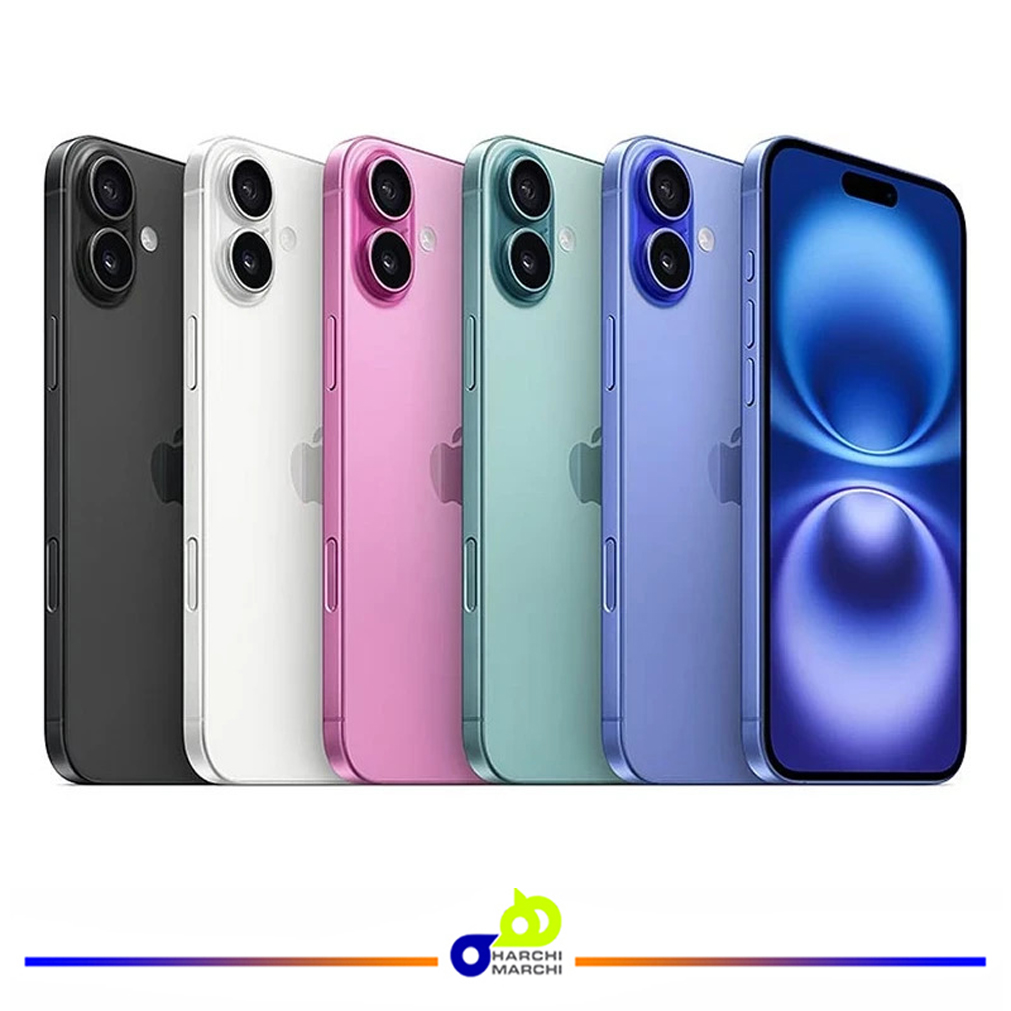 گوشی موبایل اپل مدل iPhone 16 CH دو سیم کارت ظرفیت 256 گیگابایت و رم 8 گیگابایت