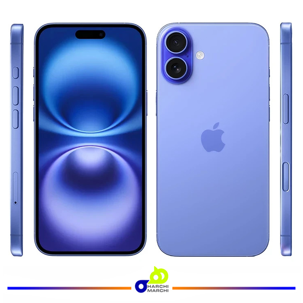 گوشی موبایل اپل مدل iPhone 16 CH دو سیم کارت ظرفیت 256 گیگابایت و رم 8 گیگابایت