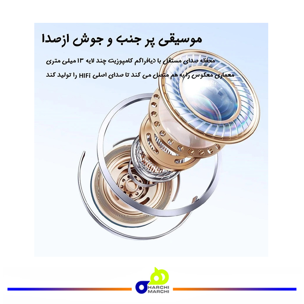 هدفون بلوتوثی ریمکس مدل Cozy Buds W13