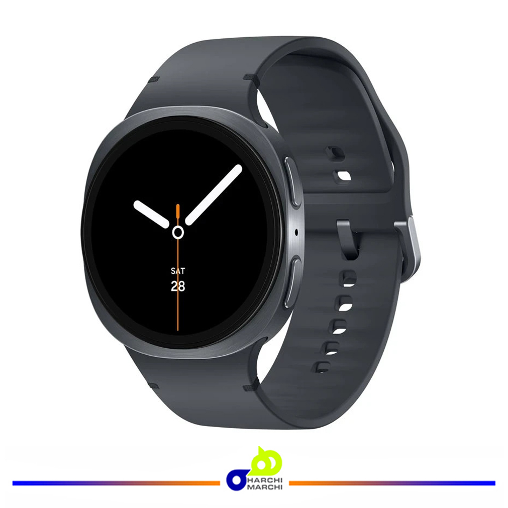 ساعت هوشمند 44 میلی‌متری سامسونگ مدل Galaxy Watch 8 با بند پلاستیکی