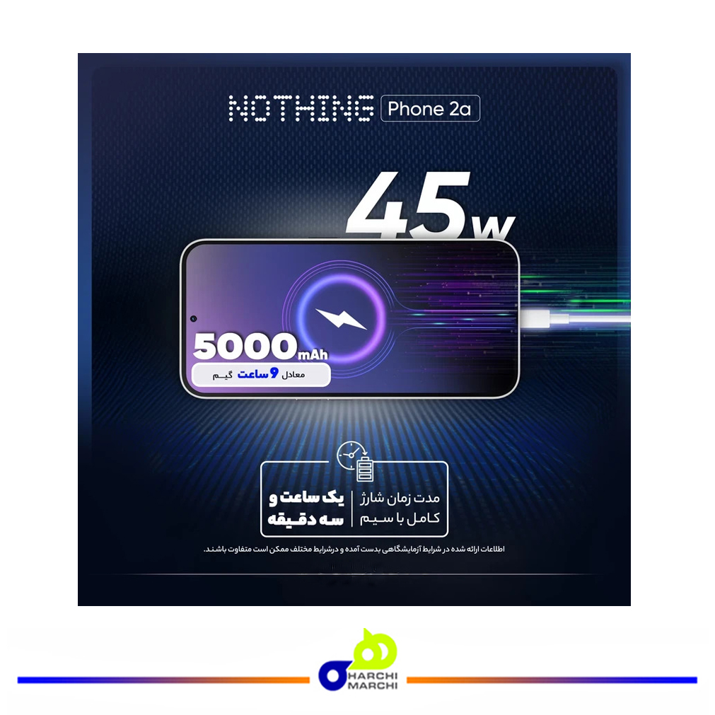 گوشی موبایل ناتینگ مدل Phone 2a دو سیم کارت ظرفیت 256 گیگابایت رم 12 گیگابایت