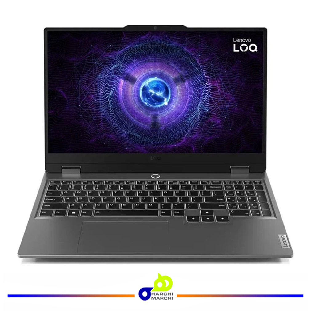 لپ تاپ 15.6 اینچی لنوو مدل LOQ 15IAX9-i5 12450HX-12GB DDR5 4800MHz-512GB SSD-RTX3050-FHD