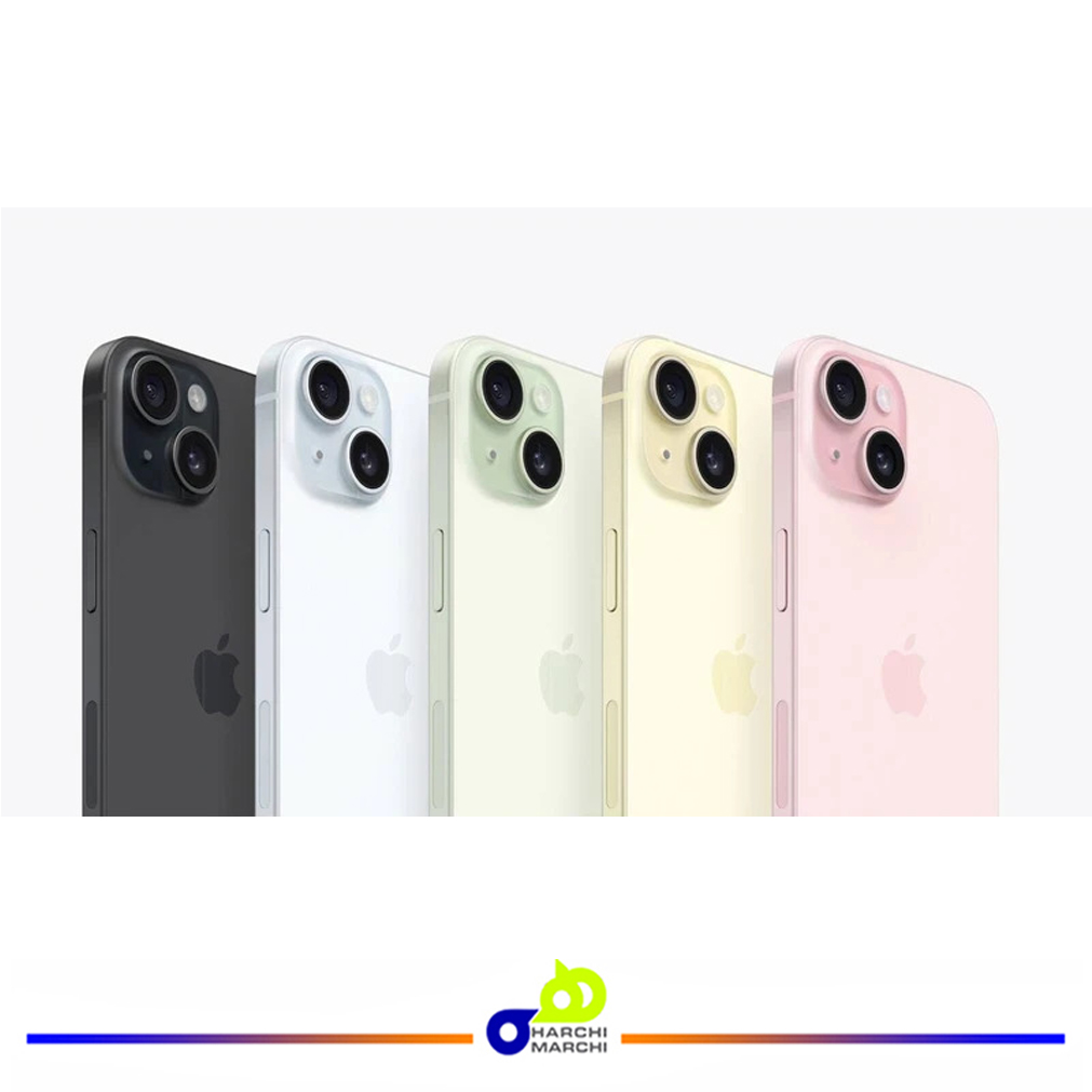 گوشی موبایل اپل مدل iPhone 15 تک سیم‌ کارت ظرفیت 128 گیگابایت و 6 گیگابایت رم