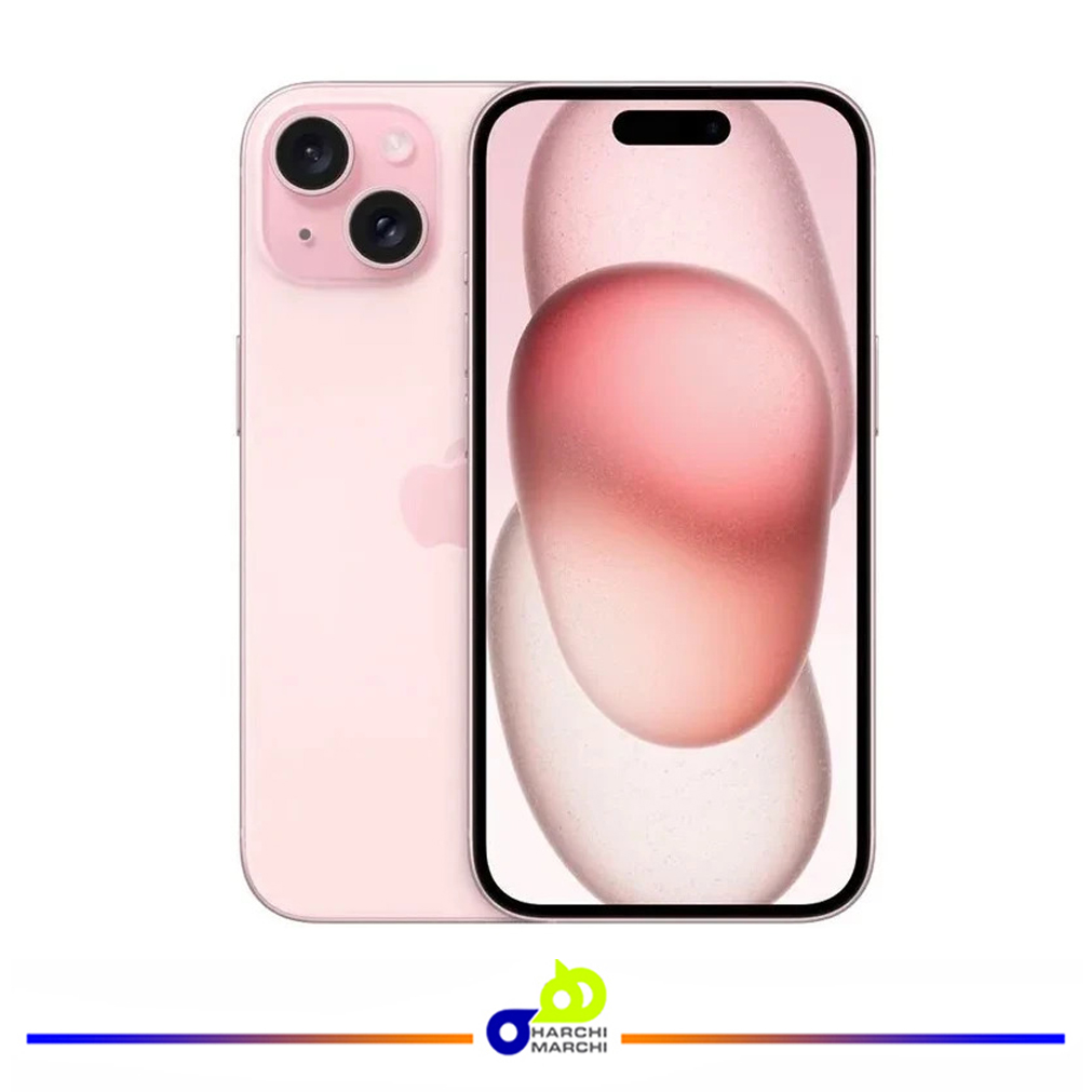 گوشی موبایل اپل مدل iPhone 15 تک سیم‌ کارت ظرفیت 128 گیگابایت و 6 گیگابایت رم