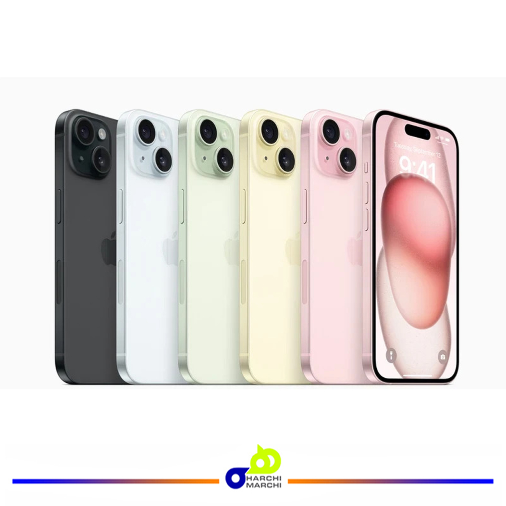 گوشی موبایل اپل مدل iPhone 15 تک سیم‌ کارت ظرفیت 128 گیگابایت و 6 گیگابایت رم