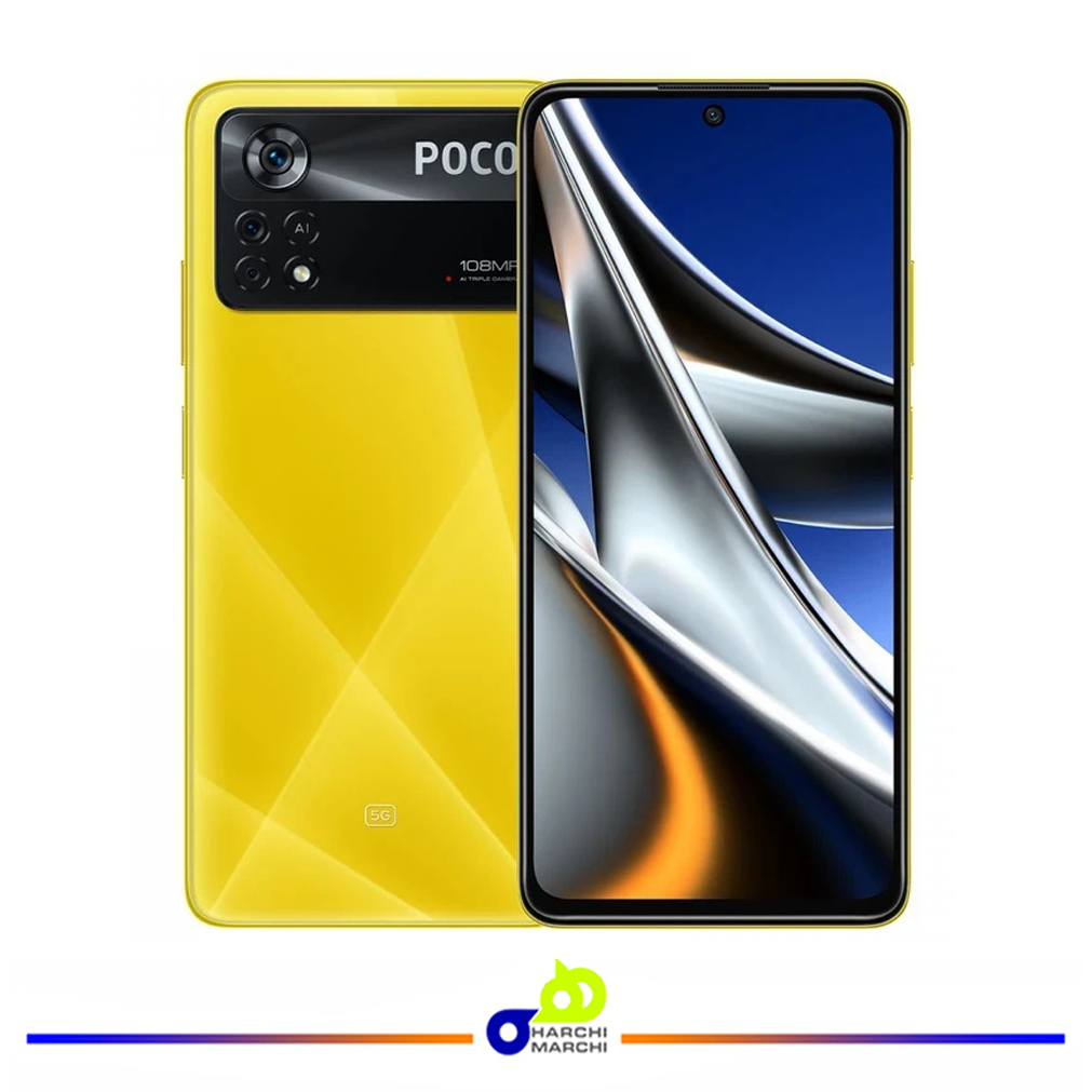 گوشی موبایل شیائومی مدل Poco X4 Pro 5G 2201116PG دو سیم کارت ظرفیت 128 گیگابایت و رم 6 گیگابایت