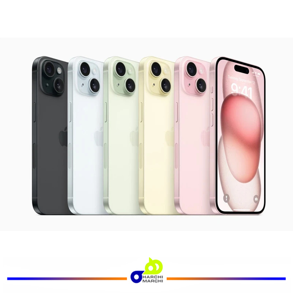 گوشی موبایل اپل مدل iPhone 15 تک سیم کارت ظرفیت 512 گیگابایت و رم 8 گیگابایت