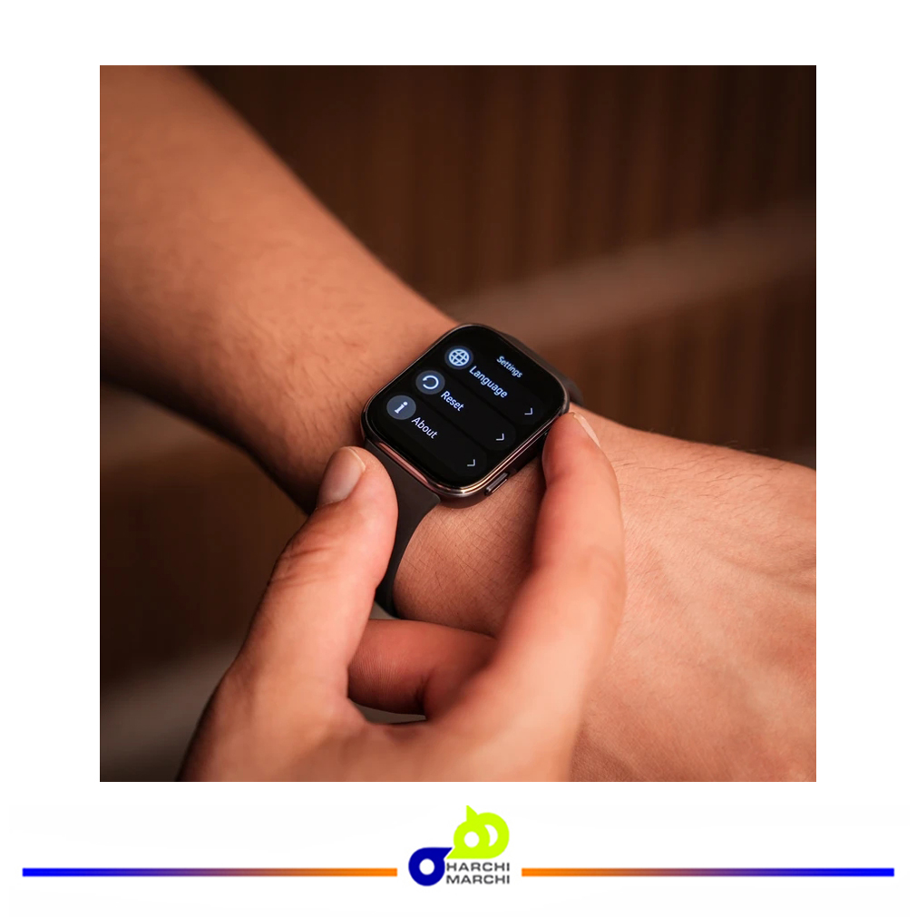 ساعت هوشمند 43 میلی متری هوآوی مدل WATCH FIT 4 با بند سیلیکونی