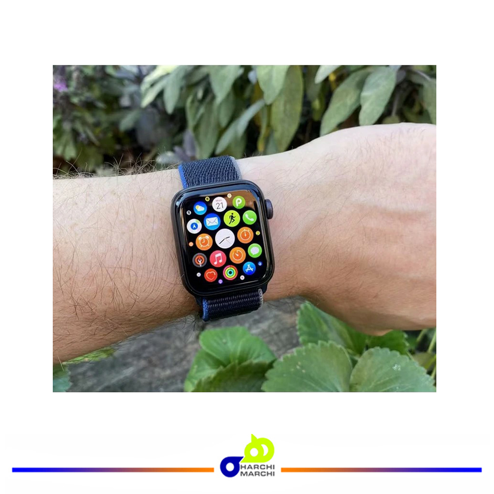 ساعت هوشمند اپل مدل SE  Aluminum Case 40mm with Sport Loop Band