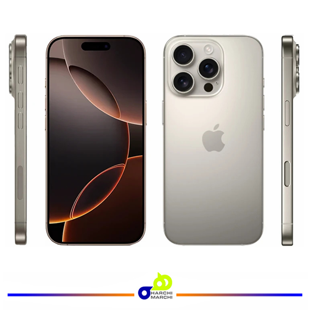 گوشی اپل iPhone 16 Pro Max ZAA  دو سیم‌کارت 256 گیگابایت با رم 8 گیگابایت