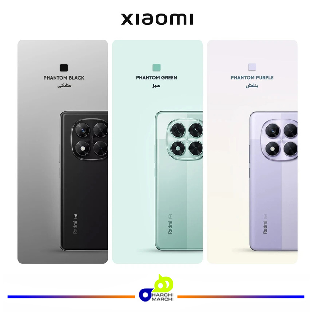 گوشی موبایل شیائومی مدل Redmi Note 14 Pro 5G دو سیم کارت ظرفیت 256 گیگابایت و رم 12 گیگابایت
