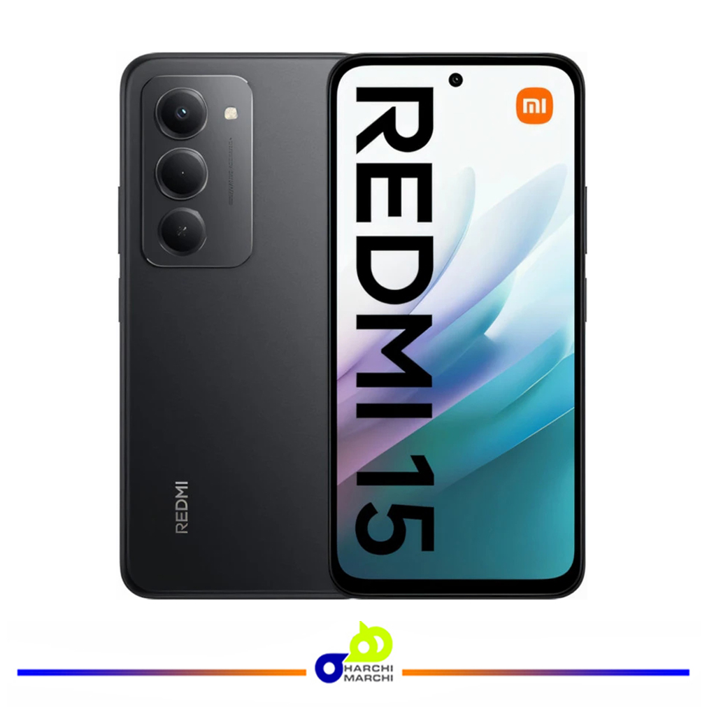 گوشی موبایل شیائومی مدل Redmi 15 4G دو سیم کارت ظرفیت 128گیگابایت و رم 6 گیگابایت