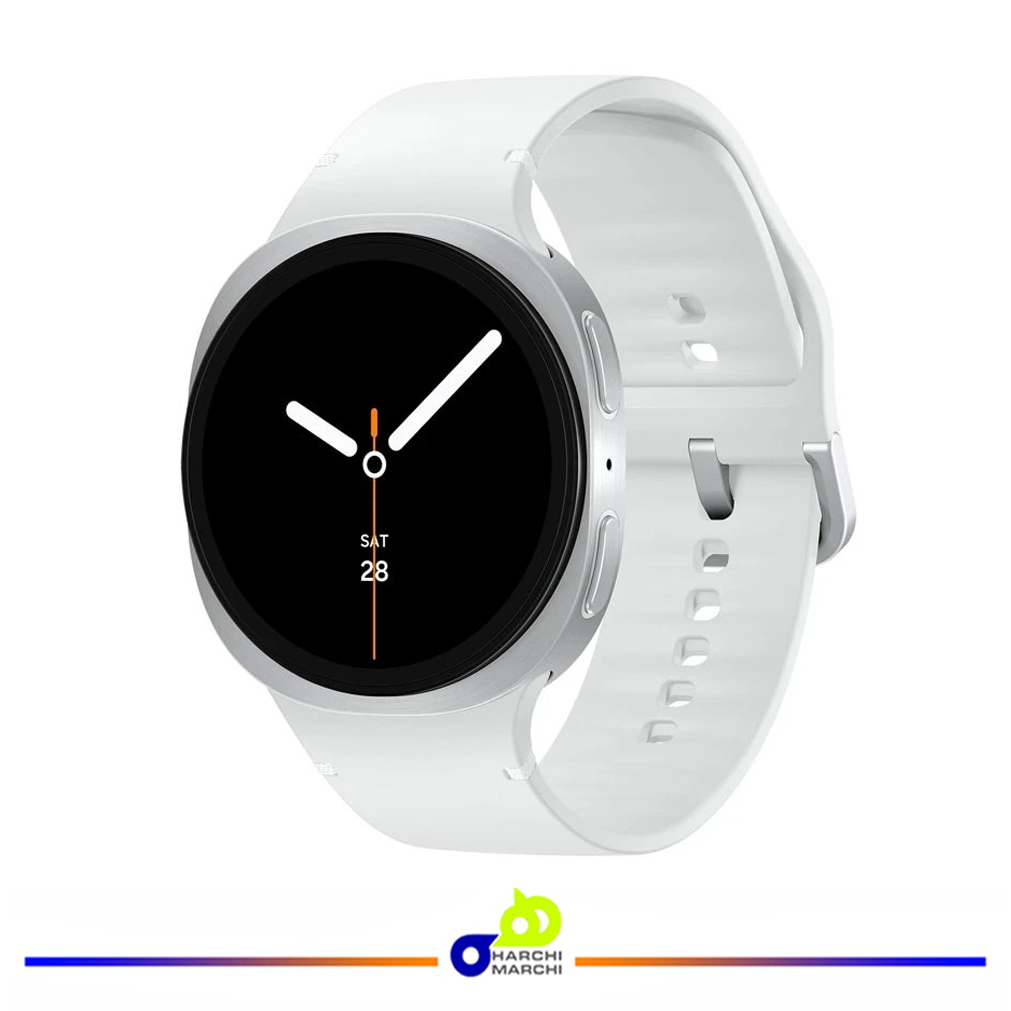 ساعت هوشمند 44 میلی‌متری سامسونگ مدل Galaxy Watch 8 با بند پلاستیکی